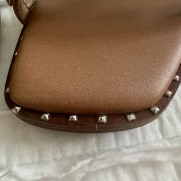 Steve Madden Women's Skyler Studded Strappy Slide Sandals - Picture 6 of 16